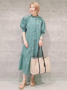 OPAQUE.CLIPスタッフさん(レディース・158cm)の春コーディネート