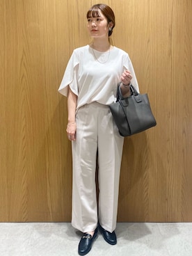 OPAQUE.CLIPスタッフさん(レディース・156cm)の秋コーディネート