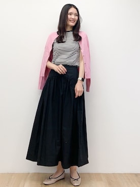 OPAQUE.CLIPスタッフさん(レディース・170cm)の春コーディネート