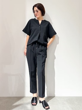 OPAQUE.CLIPスタッフさん（レディース・161cm）の夏コーディネート