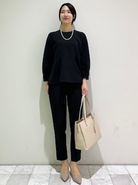 OPAQUE.CLIPスタッフさん（レディース・174cm）の冬コーディネート