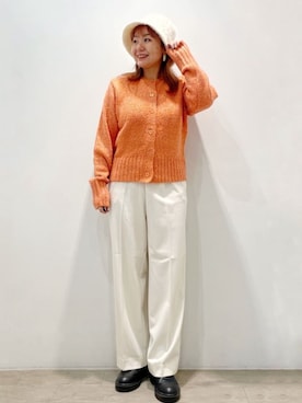 OPAQUE.CLIPスタッフさん（レディース・150cm）の秋コーディネート