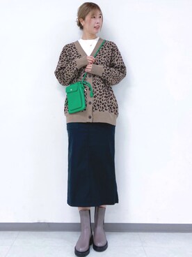 「オペークドットクリップ」｜OPAQUE.CLIPスタッフさん（レディース・158cm）の秋コーディネート