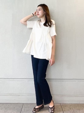 OPAQUE.CLIPスタッフさん(レディース・160cm)の秋コーディネート