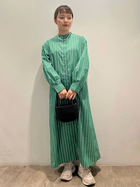 OPAQUE.CLIPスタッフさん（レディース・158cm）の秋コーディネート