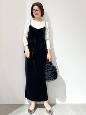 OPAQUE.CLIPスタッフさん(レディース・161cm)の秋コーディネート