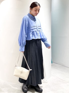 OPAQUE.CLIPスタッフさん(レディース・155cm)の秋コーディネート