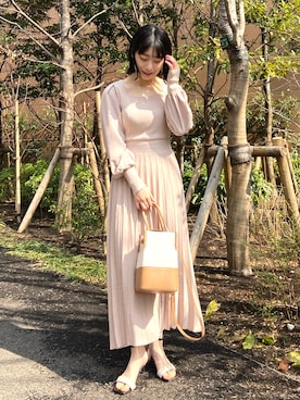 OPAQUE.CLIPスタッフさん(レディース・158cm)の春コーディネート