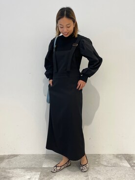 OPAQUE.CLIPスタッフさん（レディース・159cm）の冬コーディネート