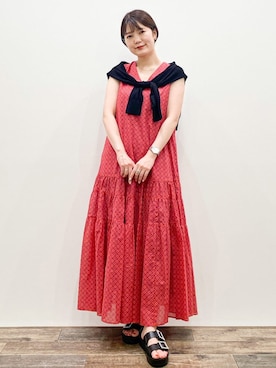 OPAQUE.CLIPスタッフさん（レディース・156cm）の春コーディネート