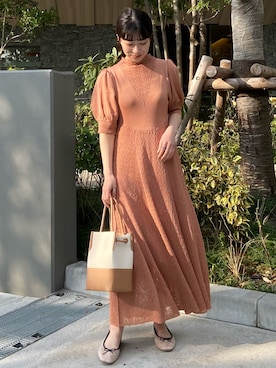 OPAQUE.CLIPスタッフさん(レディース・158cm)の春コーディネート