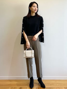 OPAQUE.CLIPスタッフさん(レディース・174cm)の秋コーディネート