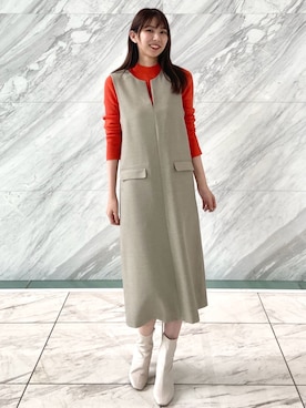 OPAQUE.CLIPスタッフさん(レディース・166cm)の秋コーディネート