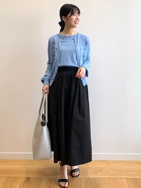 OPAQUE.CLIPスタッフさん(レディース・158cm)の春コーディネート