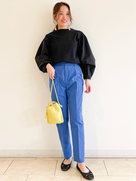 OPAQUE.CLIPスタッフさん(レディース・158cm)の春コーディネート