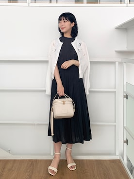 OPAQUE.CLIPスタッフさん（レディース・158cm）の春コーディネート