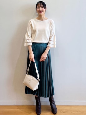 OPAQUE.CLIPスタッフさん(レディース・174cm)の夏コーディネート