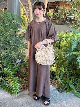 OPAQUE.CLIPスタッフさん（レディース・153cm）の春コーディネート