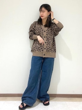 「オペークドットクリップ」｜OPAQUE.CLIPスタッフさん（レディース・158cm）の秋コーディネート