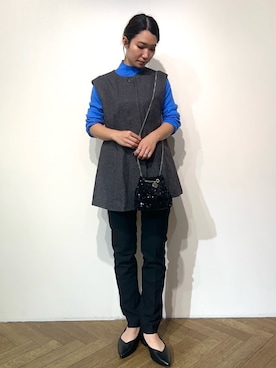 OPAQUE.CLIPスタッフさん（レディース・155cm）の秋コーディネート