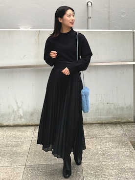 OPAQUE.CLIPスタッフさん（レディース・158cm）の秋コーディネート