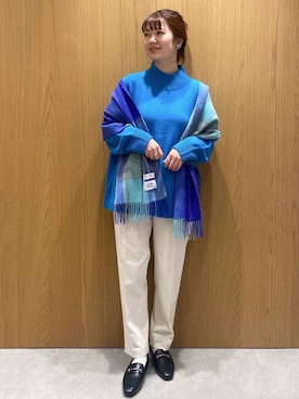 OPAQUE.CLIPスタッフさん（レディース・156cm）の秋コーディネート