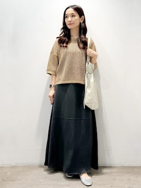 OPAQUE.CLIPスタッフさん（レディース・156cm）の秋コーディネート