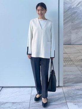 OPAQUE.CLIPスタッフさん（レディース・162cm）の冬コーディネート