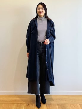 OPAQUE.CLIPスタッフさん（レディース・174cm）の秋コーディネート