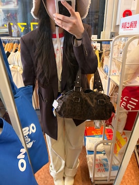 「H&M（エイチ・アンド・エム）のアイテム（ジャケット/アウター）」を使った、misakiさん（レディース・150cm）の春コーディネート