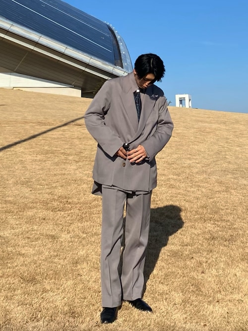 テーラードジャケットを使った「成人式スーツ」のメンズ人気