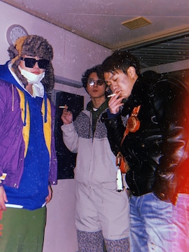 「BlackEyePatch（ブラックアイパッチ）のアイテム（ジャケット/アウター）」を使った、ゆさくさん（メンズ・176cm）の冬コーディネート