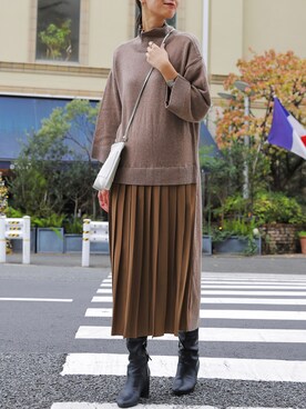 LANDWARDS officialさん(レディース・163cm)の冬コーディネート