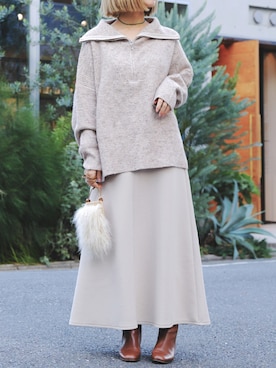 LANDWARDS officialさん（レディース・163cm）の冬コーディネート