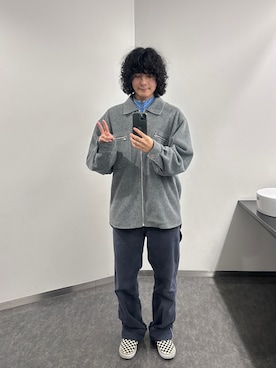 「Lightning Bolt（ライトニングボルト）のアイテム」を使った、BMOさん（メンズ・173cm）の冬コーディネート