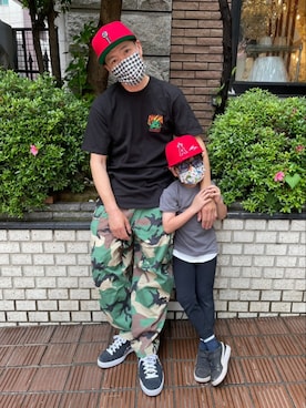 「POWELL（パウエル）のアイテム」を使った、katsuyukiさん（メンズ・169cm）の春コーディネート