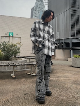 　しみーさん（メンズ・175cm）の春コーディネート