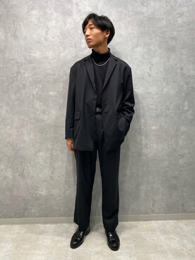 「PUBLIC TOKYO（パブリックトウキョウ）のアイテム（シューズ）」を使った、　しみーさん（メンズ・175cm）の秋コーディネート