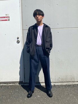 「秋トレンド2021」｜　しみーさん（メンズ・175cm）の秋コーディネート