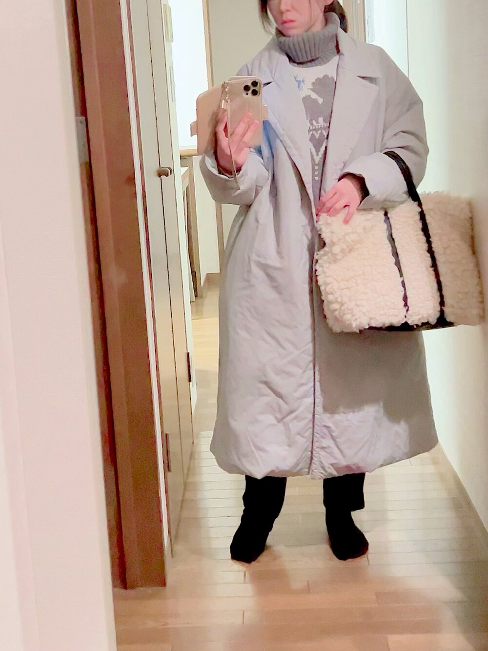 BEAUTY&YOUTH UNITED ARROWS ボア ビッグ トートバッグ ボア ビッグ トートバッグBEAUTY&YOUTH UNITED ARROWS