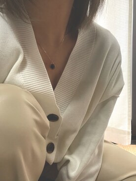 「Marc by Marc Jacobs（マークバイマークジェイコブス）のアイテム（ネックレス）」を使った、yさん（レディース・154cm）の冬コーディネート