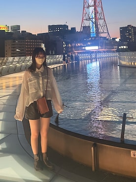 Hanokaさん（レディース・155cm）の夏コーディネート