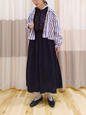 yuさん（レディース・165cm）の春コーディネート