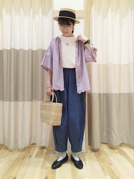 yuさん（レディース・165cm）の夏コーディネート