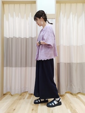 yuさん(レディース・165cm)の夏コーディネート