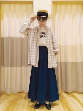 yuさん(レディース・165cm)の春コーディネート