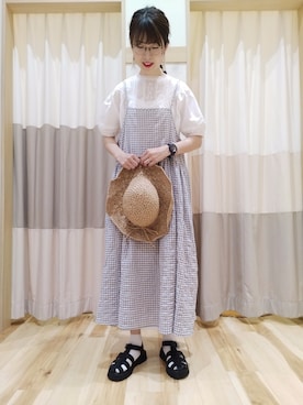 yuさん(レディース・165cm)の夏コーディネート