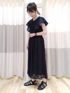 yuさん（レディース・165cm）の春コーディネート