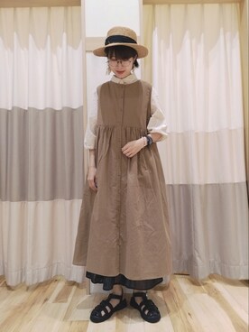 yuさん(レディース・165cm)の夏コーディネート