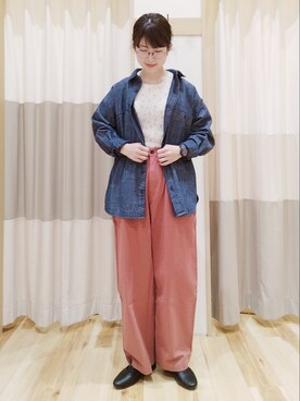 yuさん（レディース・165cm）の春コーディネート